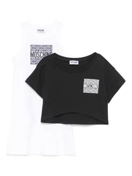 Sukienka dziecięca Moschino czarna