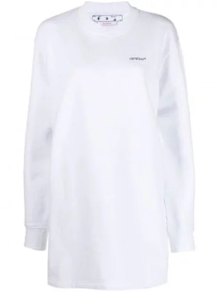 Sukienka Off-white z nadrukiem