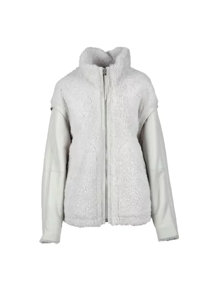 Kurtka skórzana Iro szara