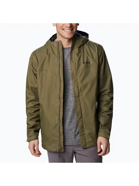 Kurtka przeciwdeszczowa Columbia Watertight II stone green zielona