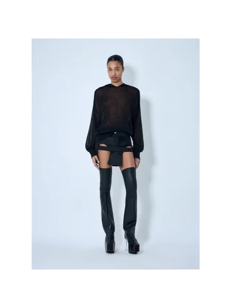 Spódnica mini Rick Owens czarna