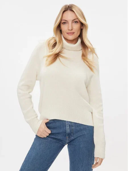 MAX&Co. Bluză cu gât Caprera Écru