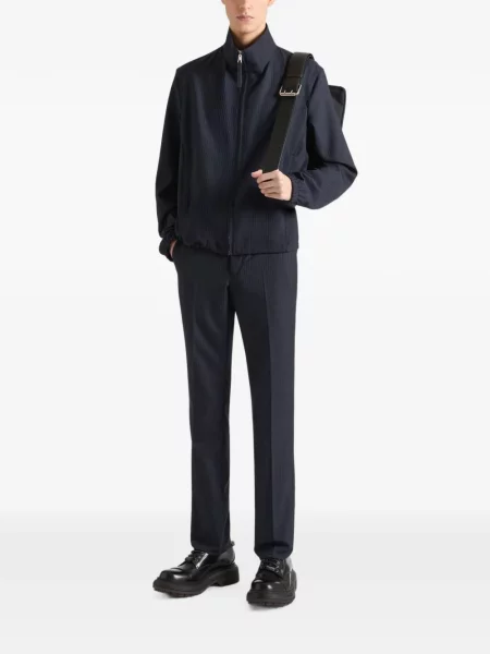 Pantaloni Givenchy cu dungi albastru