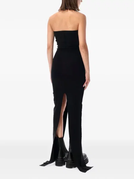 Rochie Rick Owens fără bretele negru