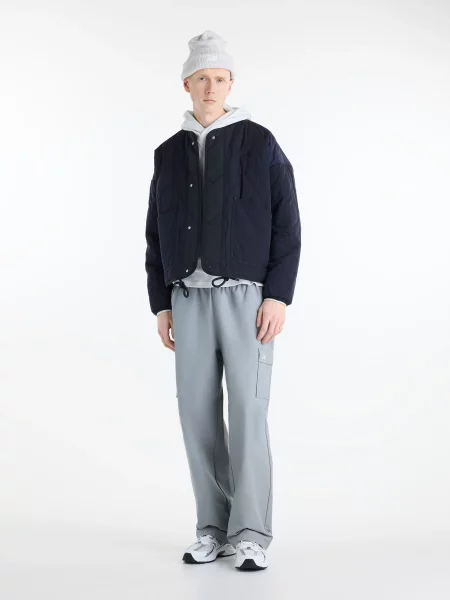 Демісезонна куртка New Balance Balance Quilted синій