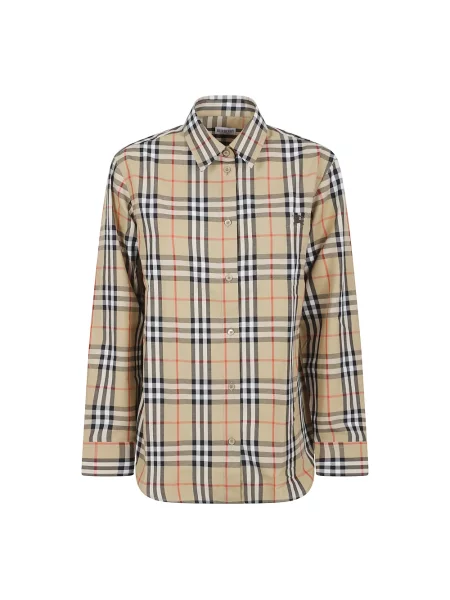 Koszula Burberry beżowa
