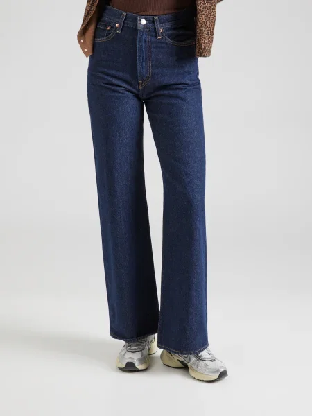LEVI'S ® Džínsy RIBCAGE námornícka modrá
