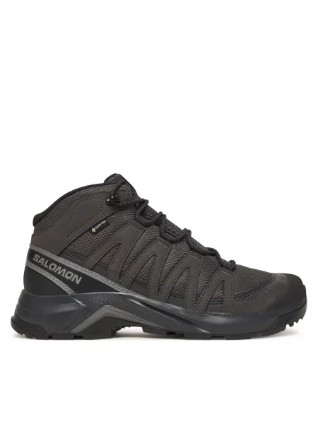 Trekking čevlji Salomon X-Adventure Recon Mid Gore-Tex siva