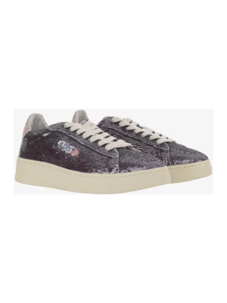 Sneakersy Autry skórzane fioletowe
