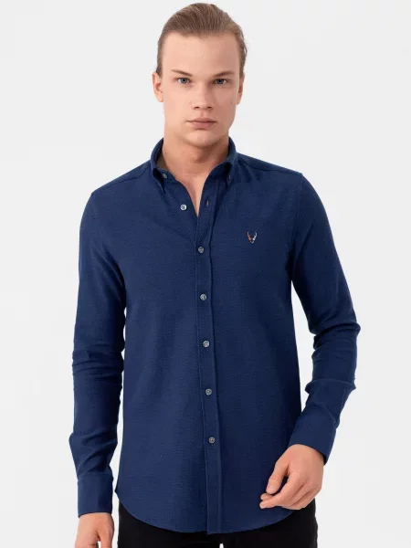 By Diess Collection Cămașă bleumarin