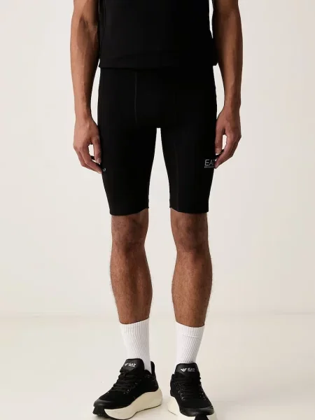 Pantaloni scurți Ea7 Emporio Armani negru
