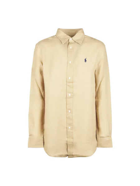 Koszula Polo Ralph Lauren beżowa