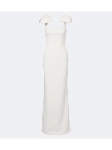 Rochie Rebecca Vallance cu broderie alb