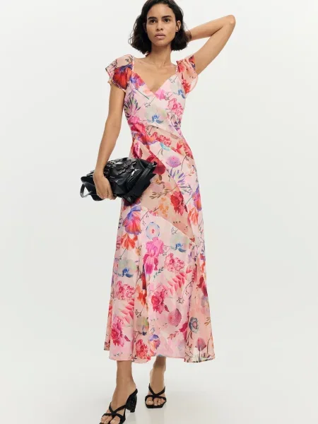 Desigual Rochie roz roșu