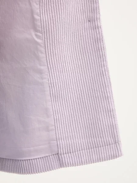 Вельветовий піджак United Colors of Benetton однобортний однотонний фіолетовий