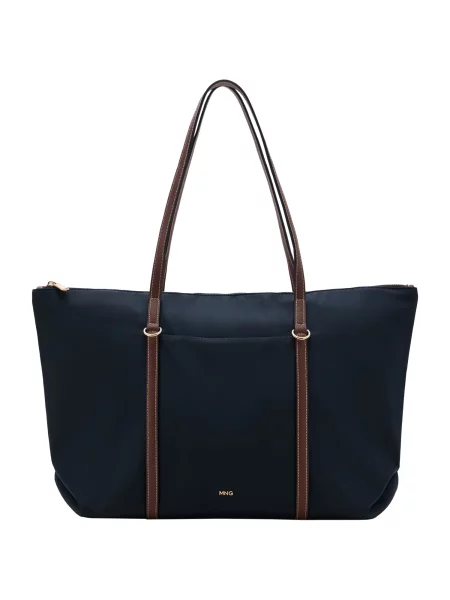 Geantă Mango albastru