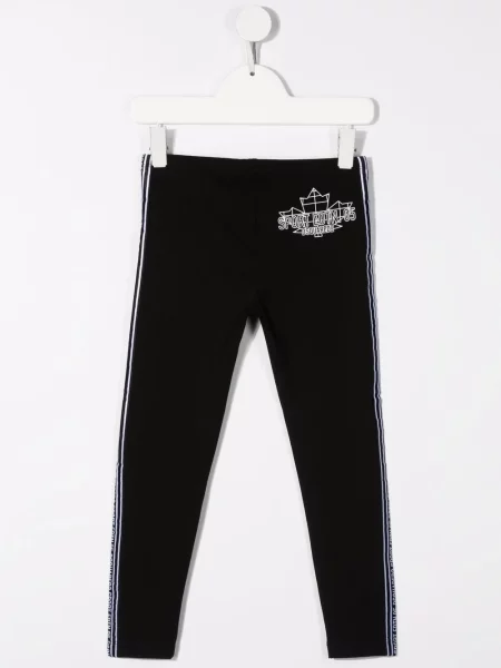 Legginsy dziecięce Dsquared2 czarne