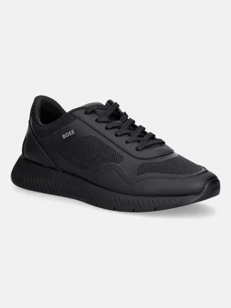 BOSS Titanium sneakers pentru bărbați negru