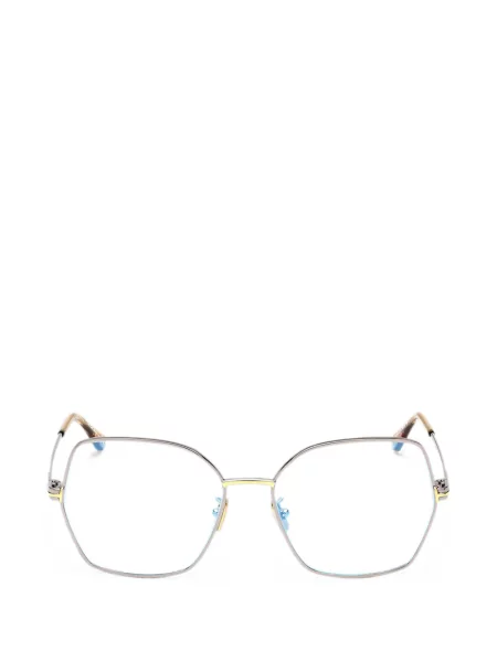 Ochelari de soare Tom Ford Eyewear cu imprimeu geometric gri