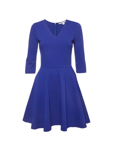 Rochie Dvf Diane Von Furstenberg evazată albastru