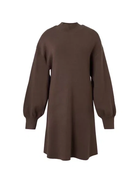MSCH COPENHAGEN Rochie tricotat Mercy East închis maro