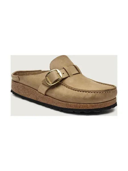 Birkenstock Mules încălțăminte Buckley | narrow fit | piele întoarsă bej