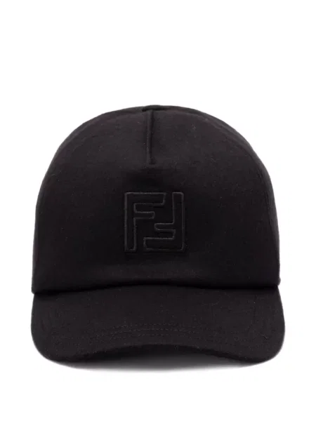 Kšiltovka Fendi s výšivkou černá