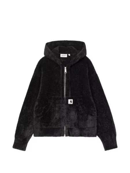 Geacă Carhartt Wip cu glugă negru