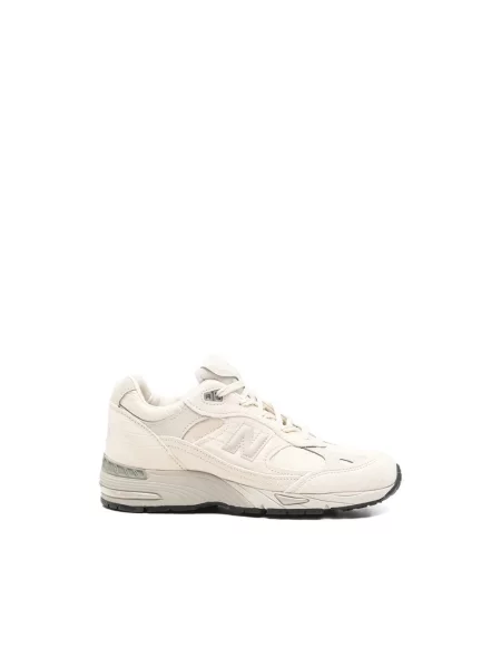 Sneakersy New Balance skórzane beżowe