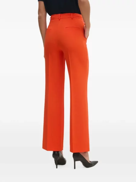 Pantaloni Sisley portocaliu