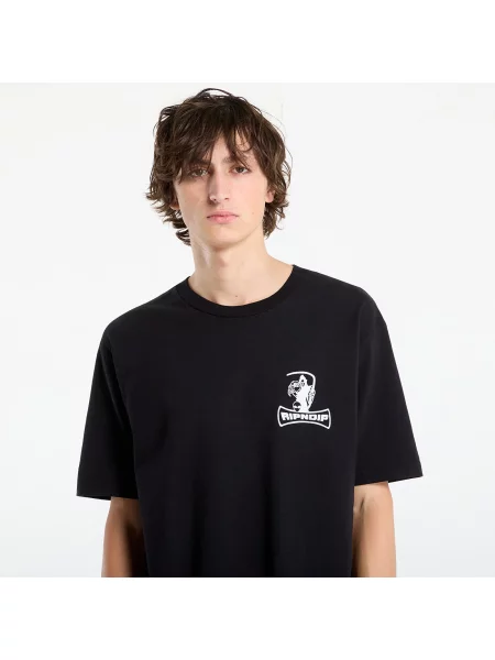 Тениска RIPNDIP Meltdown Tee Black M черно