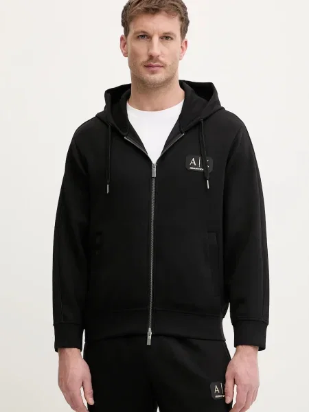 Armani Exchange Jopa črna