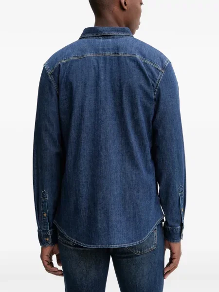 Scurt reversibil tricou Levi's® cu imagine negru