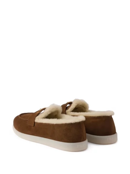 Pantofi loafer Prada maro
