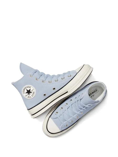 Sneakerși Converse Chuck 70 din piele de căprioară cu broderie alb