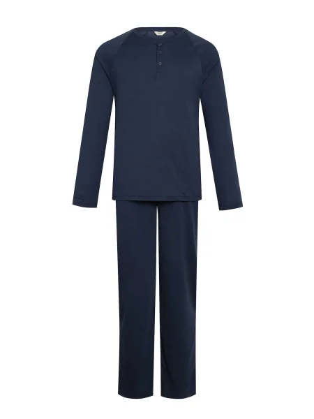 Dagi Pijama lungă bleumarin