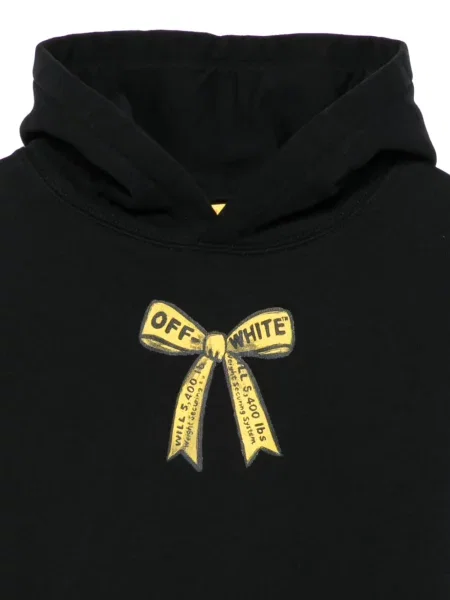 Bluza z kapturem dziecięca Off-white biała