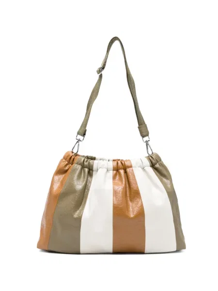 Kopertówka Bellerose w paski brązowa