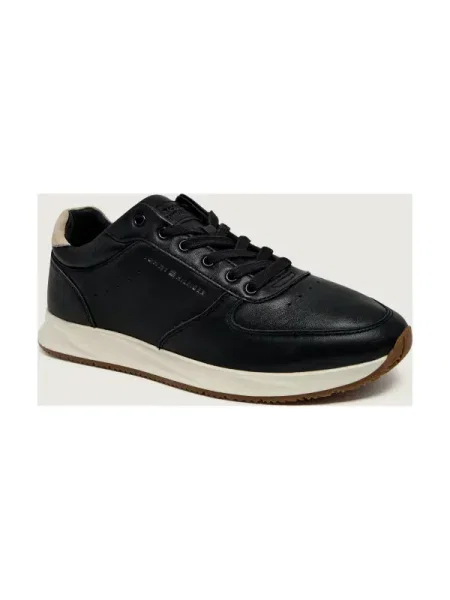 Tommy Hilfiger Teniși din piele NEWPORT negru
