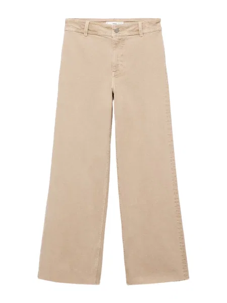 MANGO Džínsy CATHERIN' béžová