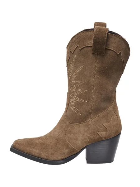 ONLY Cizme de cowboy ONLEVA brocart