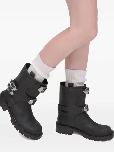Cizme scurte Marc Jacobs negru
