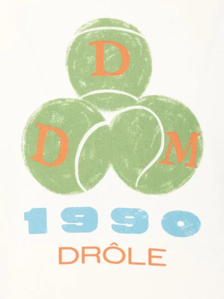 Μπλούζα Drôle De Monsieur με σχέδιο λευκό
