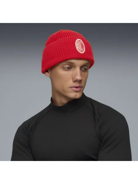 Czapka beanie AC Milan PUMA biała