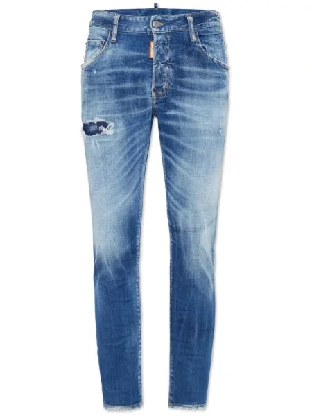 Skinny fit traperice Dsquared2 plava