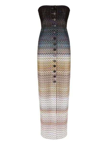 Rochie maxi Missoni de costum gri