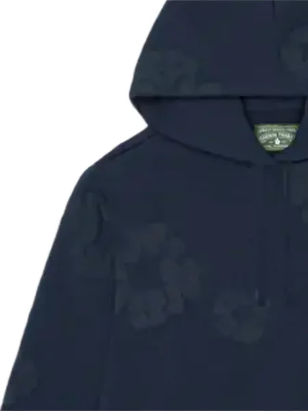 Hanorac cu glugă Denim Tears albastru