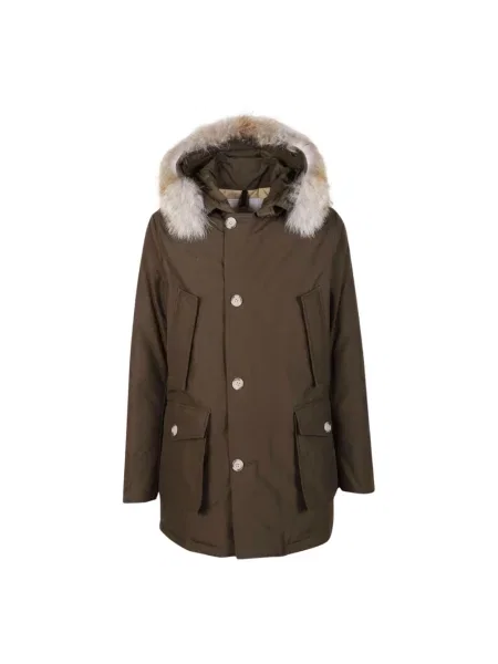 Parka Woolrich zielona
