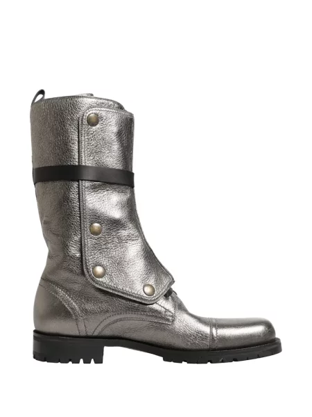 Botine Dolce & Gabbana cu cataramă gri
