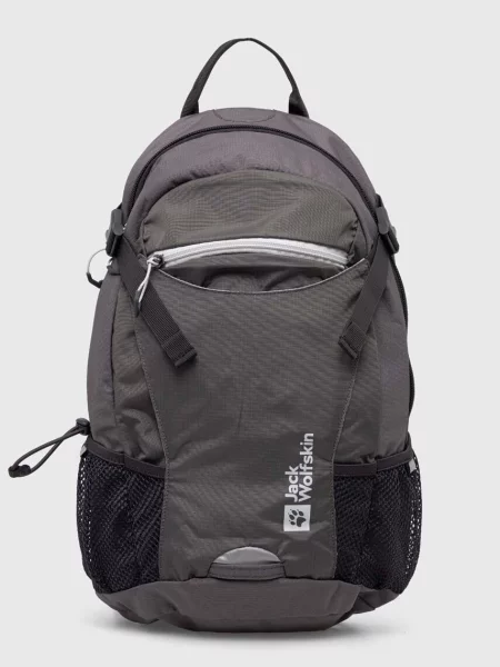 Рюкзак Jack Wolfskin Velocity 12 великий однотонний сірий